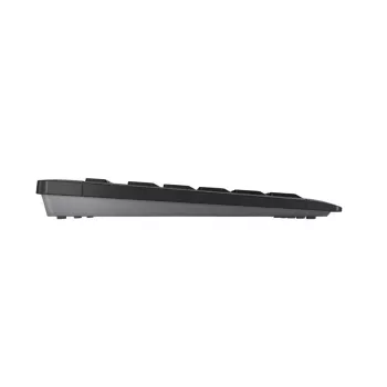 Juhtmeta klaviatuur CHERRY STREAM klaviatuur WIRELESS QWERTY Must
