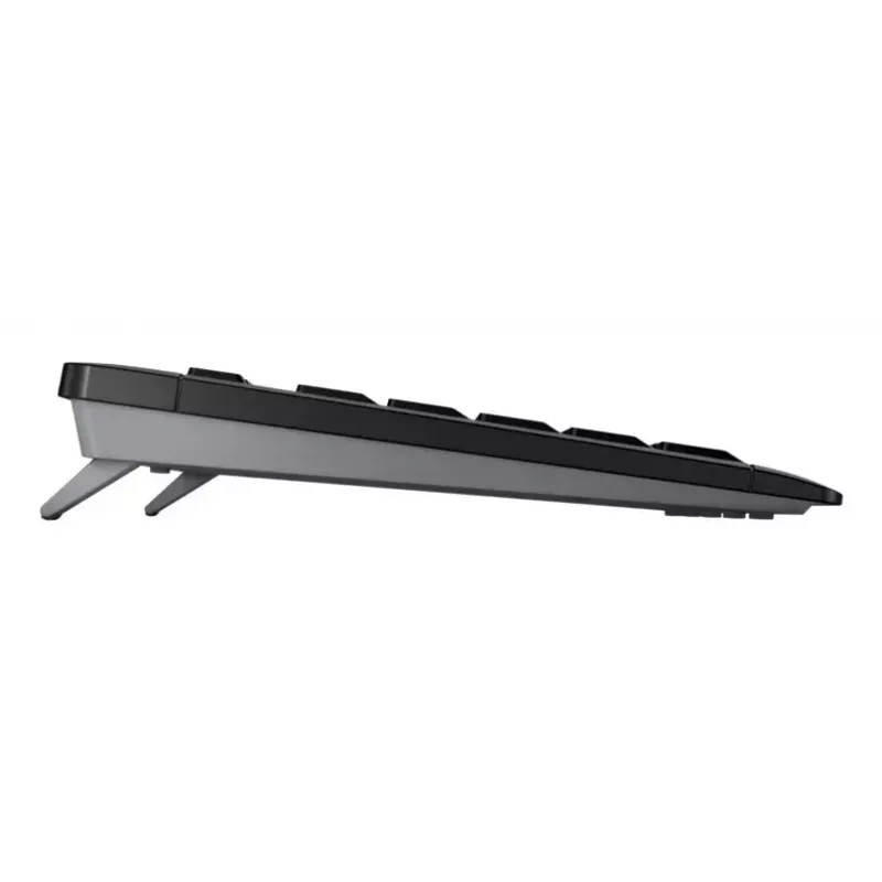 Juhtmeta klaviatuur CHERRY STREAM klaviatuur WIRELESS QWERTY Must