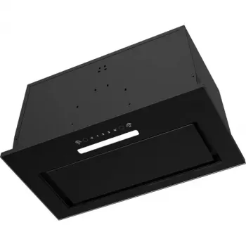 Sisseehitatav köögikubu MPM MPM-54-OWS-01, 54 cm, äravoolu- / tsirkulatsioonirežiim, 3 kiirust, must, klaas/teras