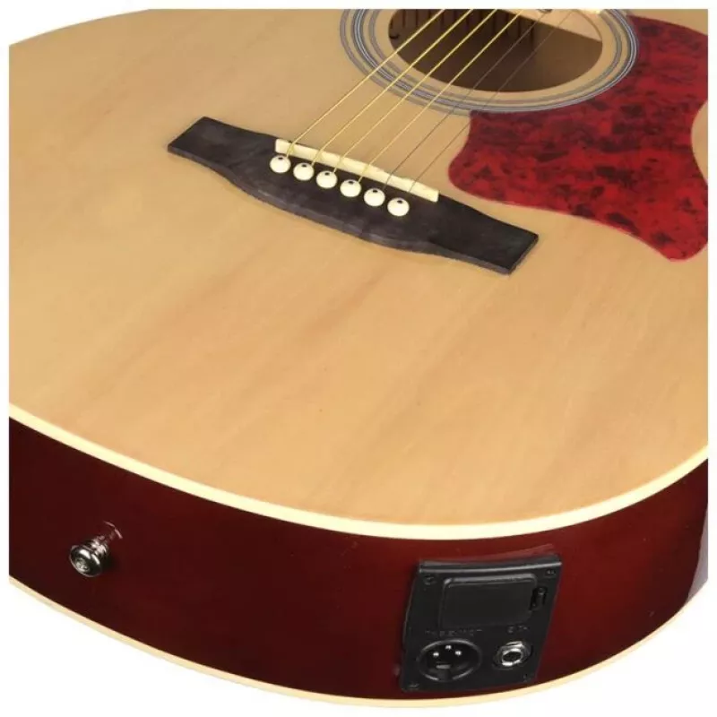 V-TONE EAG SET NT - komplekt (4/4 elektroakustiline kitarr, naturaalne + võimendi)
