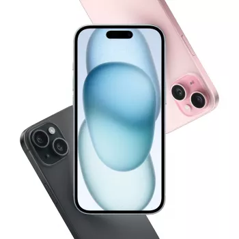 Apple iPhone 15 15,5 cm (6.1) Dual SIM iOS 17 5G USB USB-C 128 GB Must