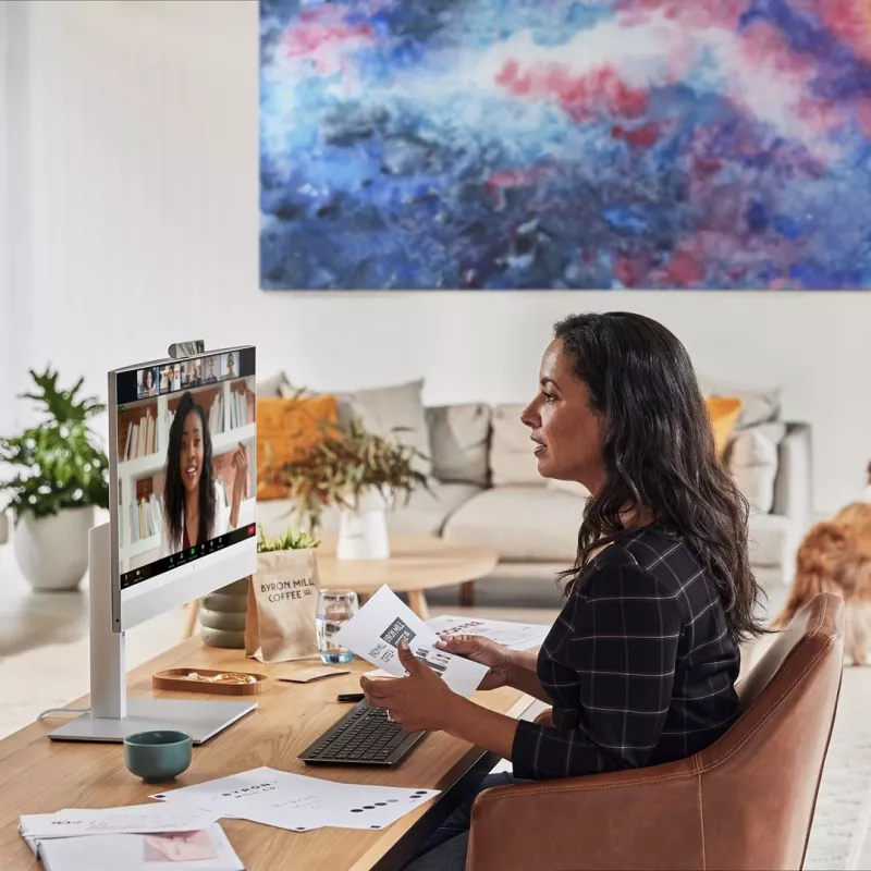 Kõik-ühes arvuti HP 840 AiO G9 — Intel Core i5-14500, 23,8-tolline FHD IPS, 16 GB DDR5 4800, 512 GB NVMe SSD, Intel UHD 770, Windows 11 Pro