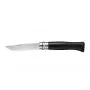 Liugliitega nuga Opinel N°08 Collector Must tera pikkus 8,5 cm