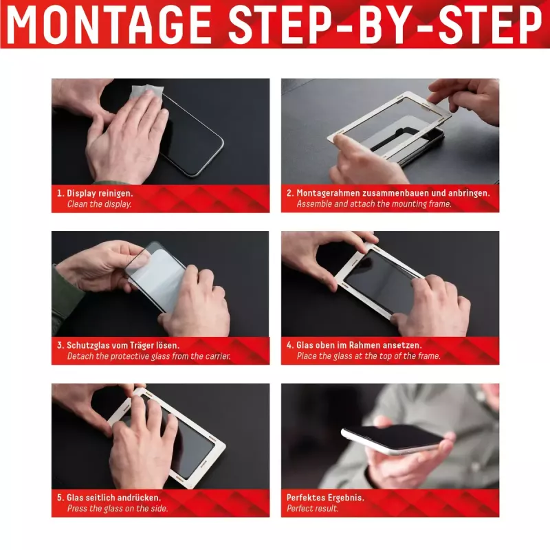 Displex Privacy Full kate ekraanikaitse Apple iPhone 14 Pro karastatud klaas