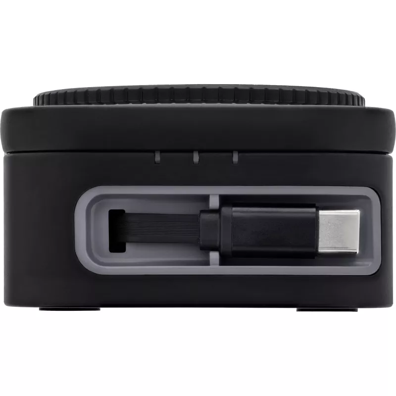 Sisene juhtmevaba laadija InLine 33392T kõrvaklappidele, peakomplektidele, nutitelefonidele ja nutikelladele — USB-toide 9/12 V, must