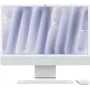 APPLE iMac Z1E2 59,62cm 23,5tolline standardklaas M4 8C CPU/8C GPU/16C N.E. 16GB 512GB SSD Gbit Eth MM MaKey DE Silver (Z1E2-MWUC3D/A-078PO4)