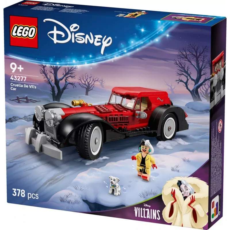 LEGO komplekt Cruella De Vil'i auto 43277 – kogumiskomplekt