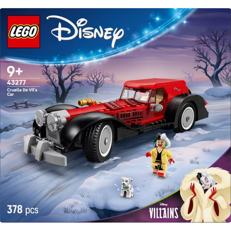 LEGO komplekt Cruella De Vil'i auto 43277 – kogumiskomplekt
