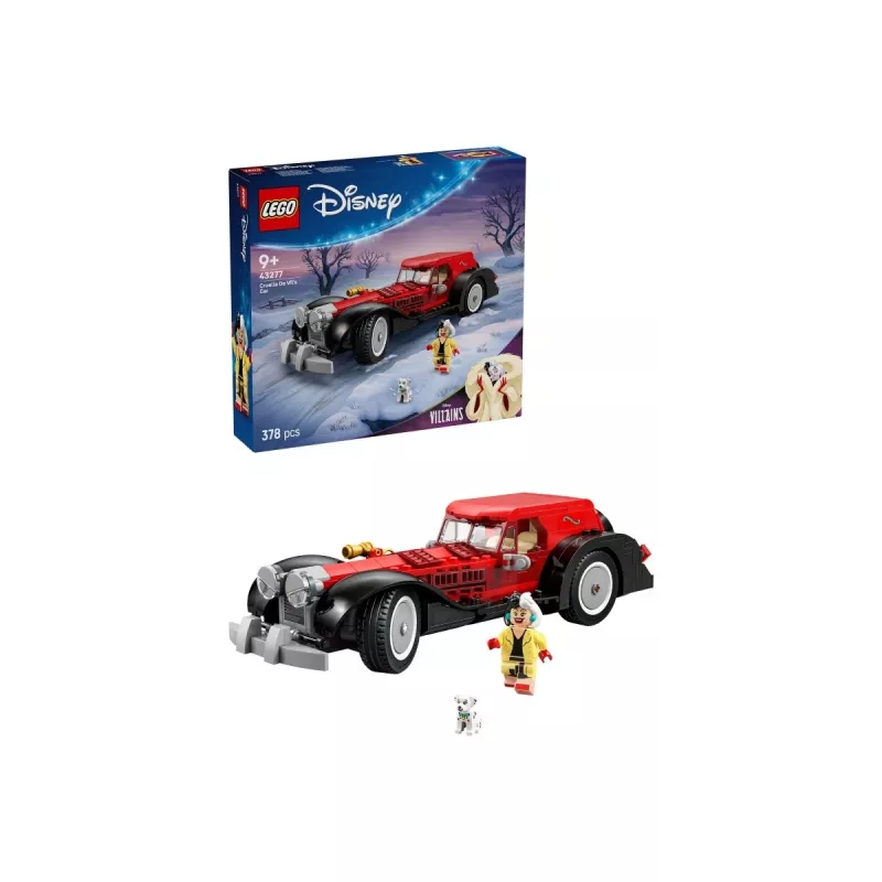 LEGO komplekt Cruella De Vil'i auto 43277 – kogumiskomplekt