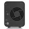 TerraMaster D5 HYBRID kettamassiiv lauaarvutile must 5 draivi HDD SSD