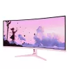 Kumer arvutimonitor Arozzi Nova 34 tolli (86,4 cm) 3440×1440 21:9 LED 1 ms Roosa
