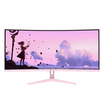 Kumer arvutimonitor Arozzi Nova 34 tolli (86,4 cm) 3440×1440 21:9 LED 1 ms Roosa