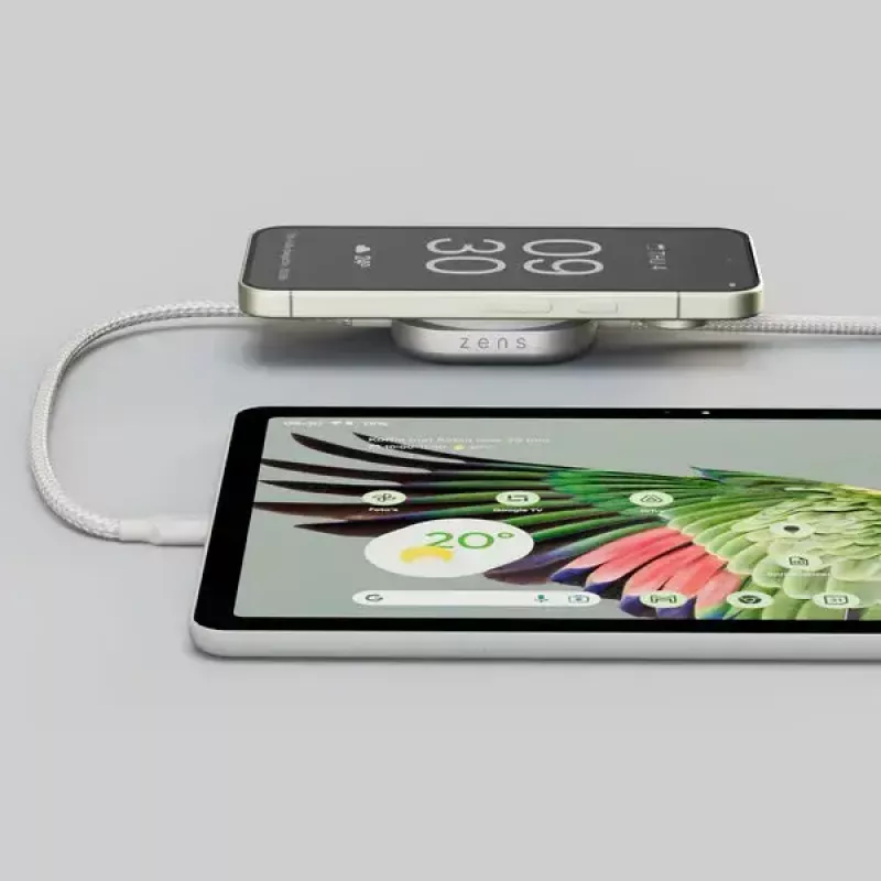 USB C-C kaabel Zens Pro 2 — USB‑C to USB‑C, valge