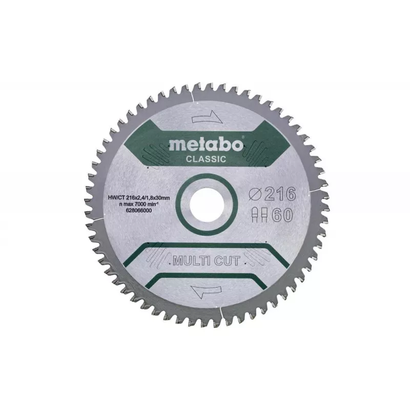 Ketassaag Metabo 628066000 21,6 cm