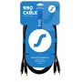 SSQ RCARCA2 SS-1432 kaabel 2x RCA - 2x RCA 2 m must