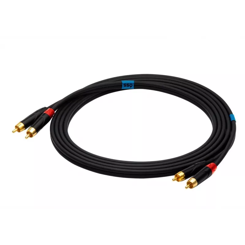 SSQ RCARCA2 SS-1432 kaabel 2x RCA - 2x RCA 2 m must