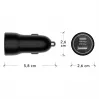 Autolaadija d bramante re-charge — USB-C 30W + USB-A 18W, 12–24V, must