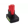Juhtmeta tööriista aku Green Cell PTML12V6 12V Li-Ion 6 Ah, mõõtmed 6,6×9×11,1 cm