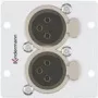 Pistikupesa 2 x XLR Kindermann 7444000579