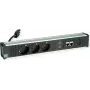 Pikendusjuhe Bachmann CONI 912.18118 3x CEE7 pistikupesa ja 2x CAT6a võrguportiga