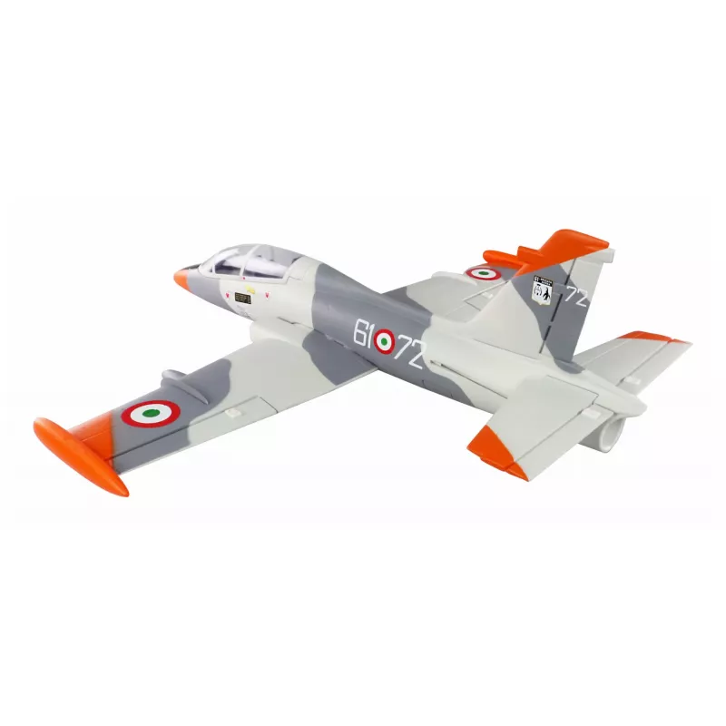 RC-lennuk Amewi MB-339 elektrimootoriga mudel, soovitatav vanus 14+, kaal 0,5 kg