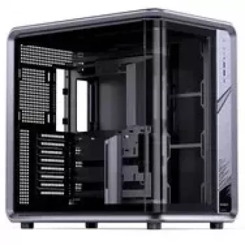 PC korpus Jonsplus BO400CG Midi-Tower ATX karastatud klaasist küljepaneeliga, tumehall