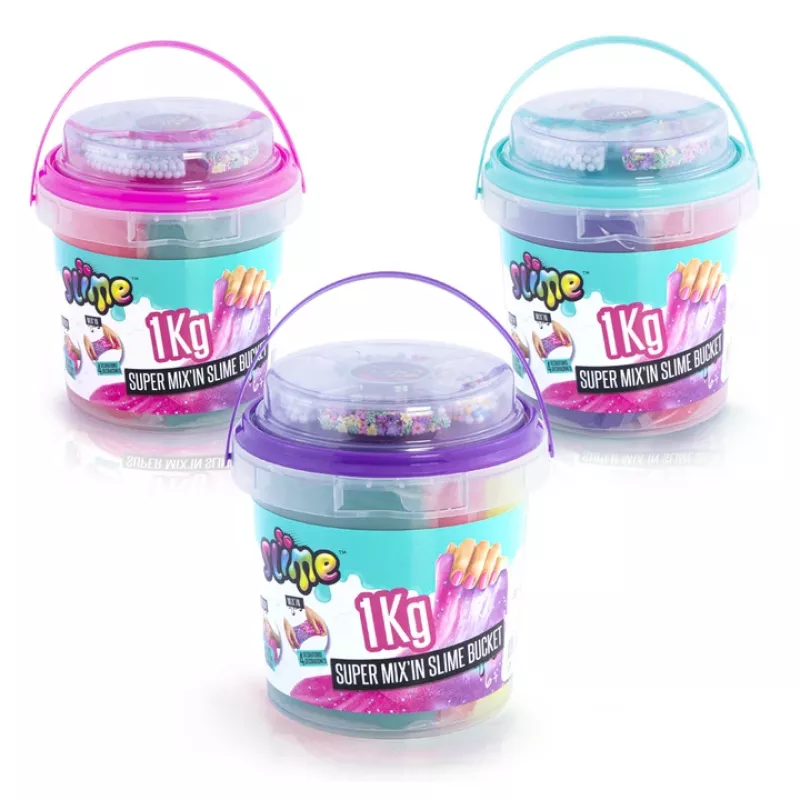 Slime Canal Toys Slime Super Bucket 1kg Multivärviline 6 aastat