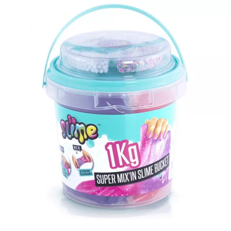 Slime Canal Toys Slime Super Bucket 1kg Multivärviline 6 aastat
