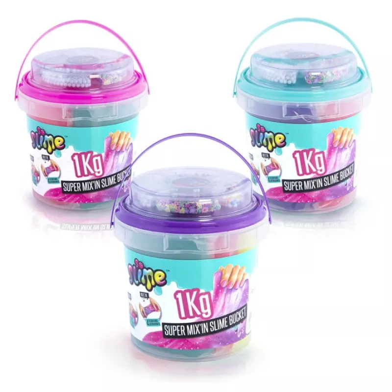 Slime Canal Toys Slime Super Bucket 1kg Multivärviline 6 aastat
