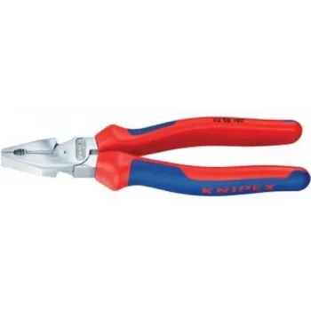 Knipex jõukombineeritud tangid pikkusega 180 mm, kroomitud, mitmekomponendiline ümbris