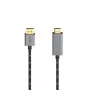Video kaabliadapter Hama 00200506 1,5 m DisplayPort-HDMI, must