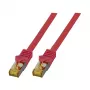 Võrgukaabel EFB Elektronik MK7001.10R RJ-45 Cat6a 10 m Punane