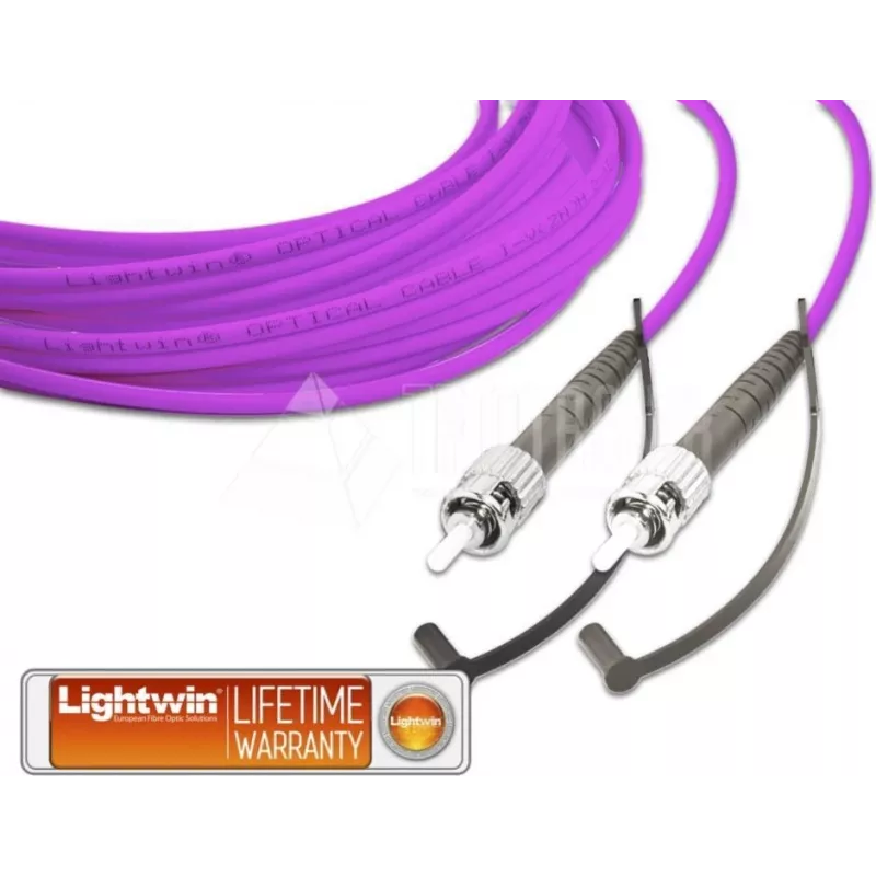 Lightwin High Quality Simplex LWL patch-kaabel, MM OM4, ST - ST LWL patch-kaabel (LSP-50 ST-ST 5.0 OM4)