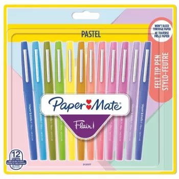 PAPER MATE kiudotsaga pliiats Flair 12er pastel M 0,7 mm blisterpakend