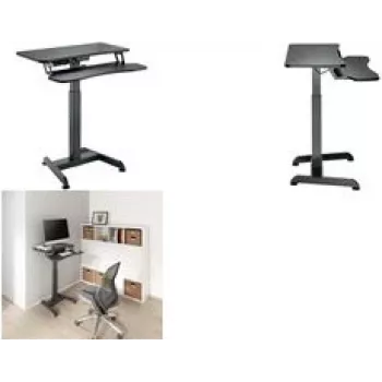 LogiLink EO0014 - Gerade - Rechteckige Form - Partikelbord - Stahl - Büro - Schwarz (EO0014)