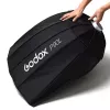 Softbox Godox P90L 90cm Must Nailon Polüester koos difuusoritega
