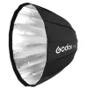 Softbox Godox P90L 90cm Must Nailon Polüester koos difuusoritega