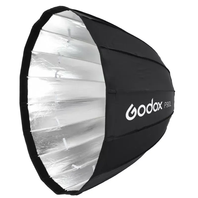 Softbox Godox P90L 90cm Must Nailon Polüester koos difuusoritega