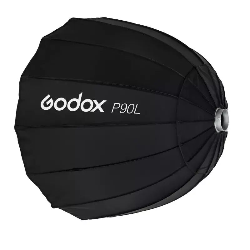 Softbox Godox P90L 90cm Must Nailon Polüester koos difuusoritega
