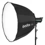 Softbox Godox P90L 90cm Must Nailon Polüester koos difuusoritega