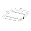 Riiul Multibrackets M Public Display Stand Shelf must