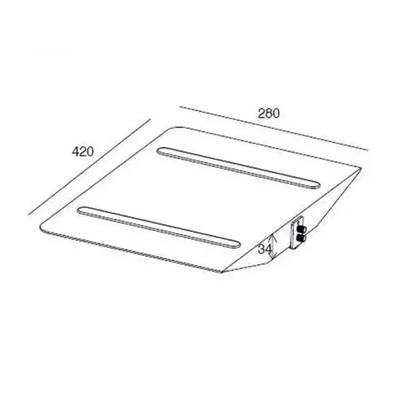 Riiul Multibrackets M Public Display Stand Shelf must