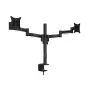 Multibrackets M VESA lauahoidik Officeline Dual must klamber/läbipoltimine 16 kg 15-30 tolli