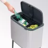Prügikast Brabantia 316227 34L ristkülikukujuline plastikust terasest