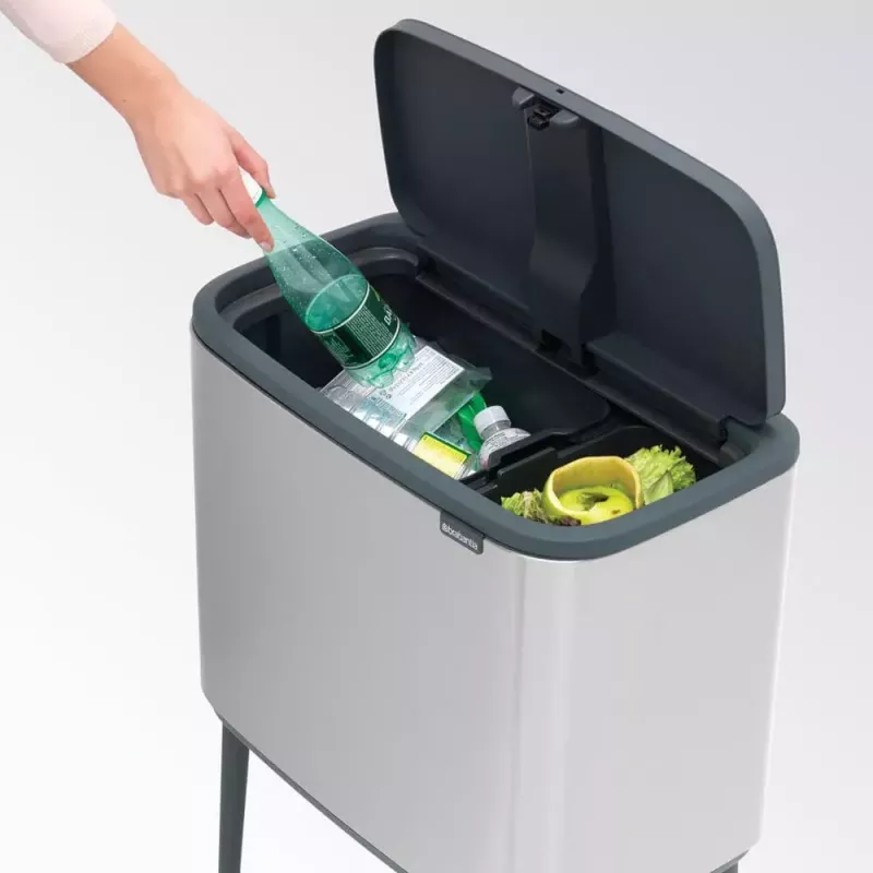 Prügikast Brabantia 316227 34L ristkülikukujuline plastikust terasest