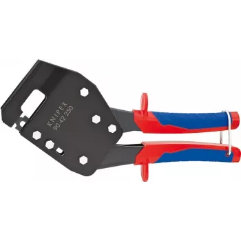 Knipex profile joint pliers L.250mm max.1.2 (2x0.6)mm multi-component sleeves