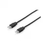 EQUIP USB 2.0 kaabel A->A 3m S/S must (128871)