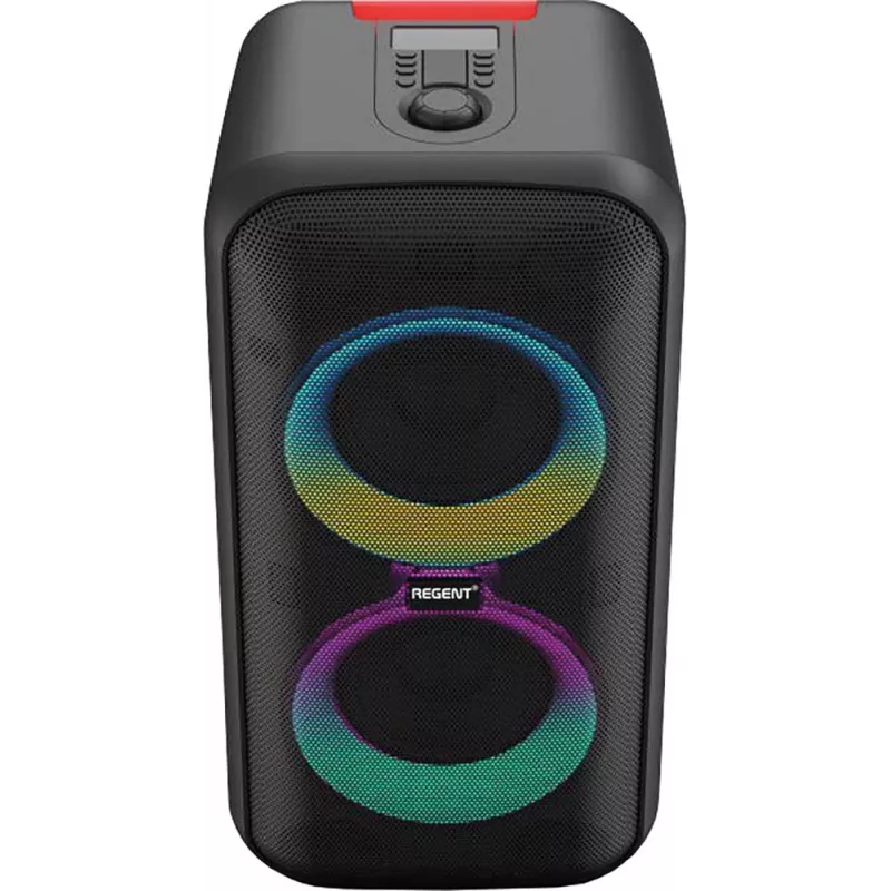 Bluetooth kõlar FERGUSON REGENT Power Audio 400BT RGB 60W FM USB AUX DSP must