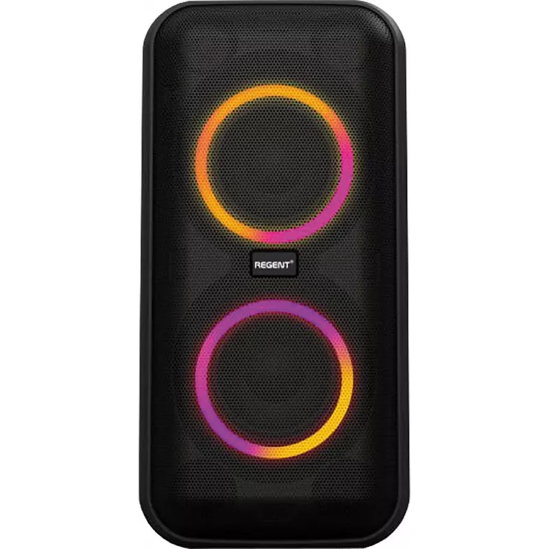 Bluetooth kõlar FERGUSON REGENT Power Audio 400BT RGB 60W FM USB AUX DSP must