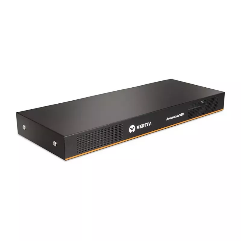 KVM-lüliti Vertiv AV3216-001 — 16-pordiline 1 kohaliku ja 1 kaugkasutajaga